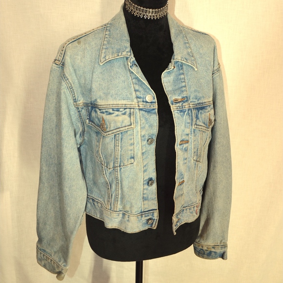 GUESS - Vintage 1980's Jean Jacket - Picture 1 of 8